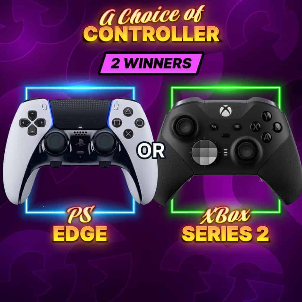 2 Winners: PlayStation Edge OR Xbox Series 2 / Cash Alt #1