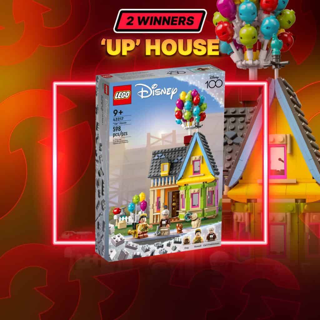 2 Winners: LEGO Disney and Pixar Up House Model #4