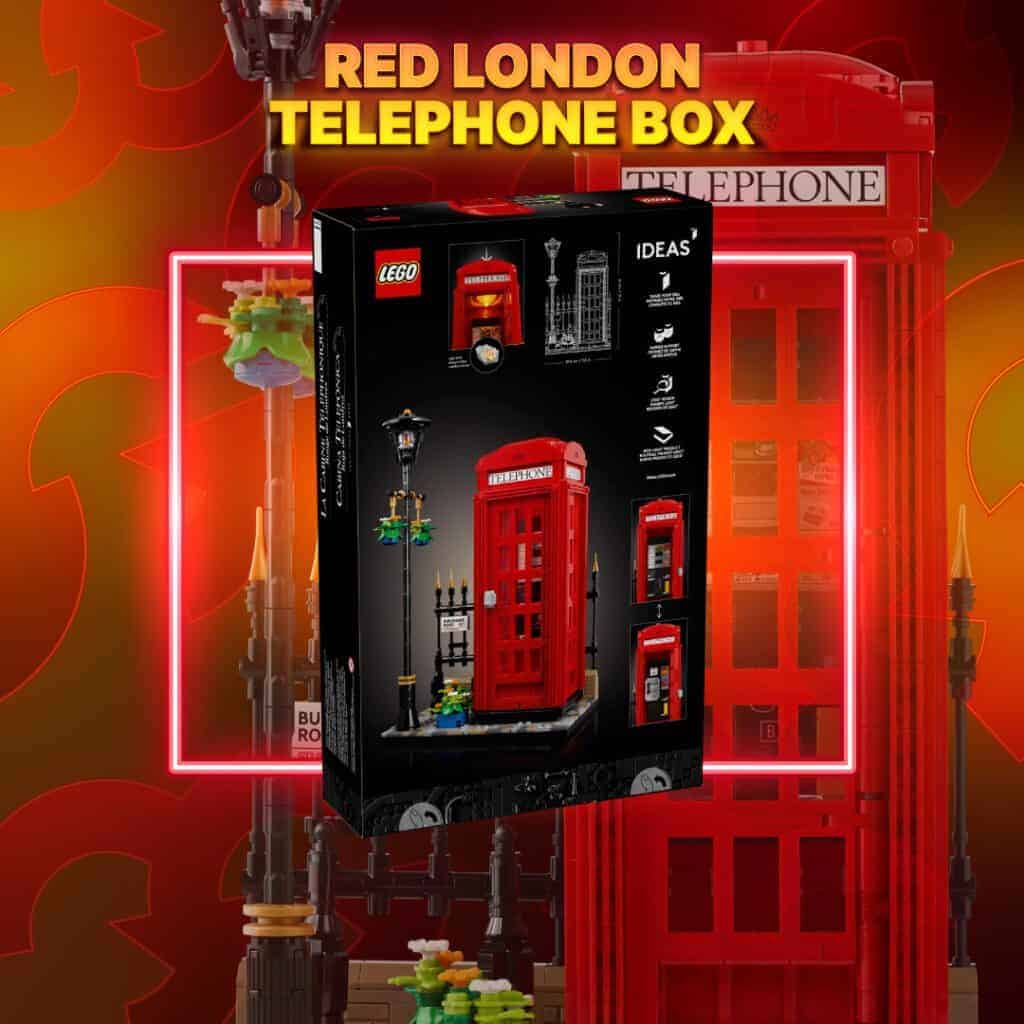 *AUTO DRAW* LEGO Telephone Box #1