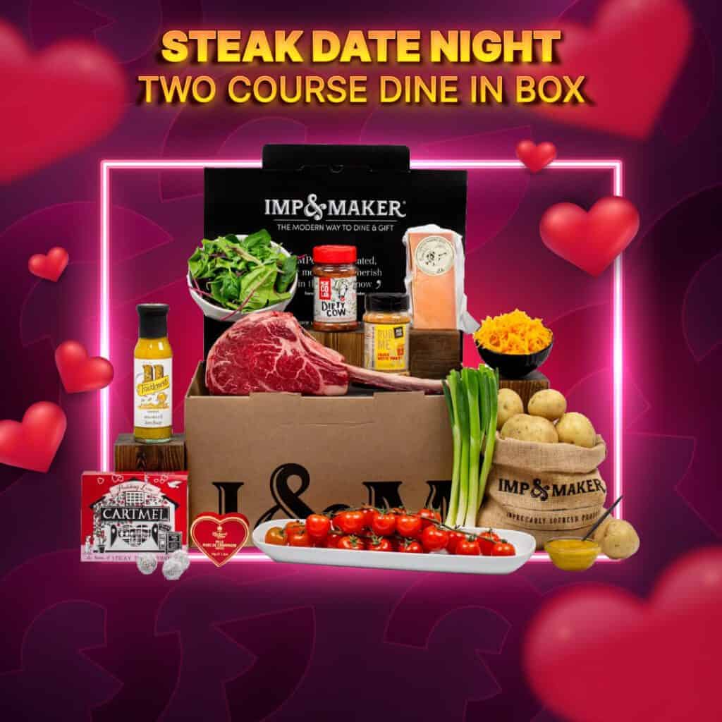 Steak Date Night: 2 Course Dine In Box worth £100