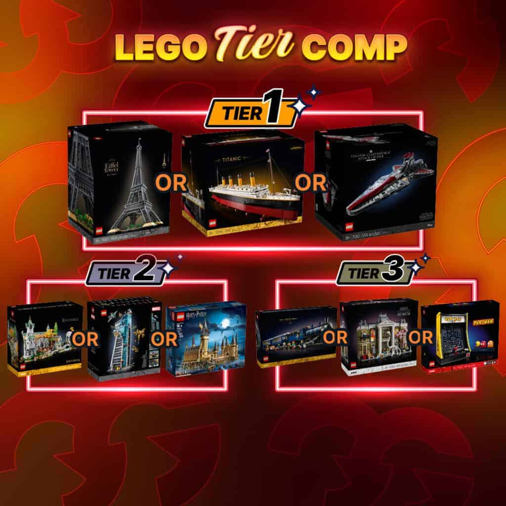 3 Winners: LEGO Competition #1