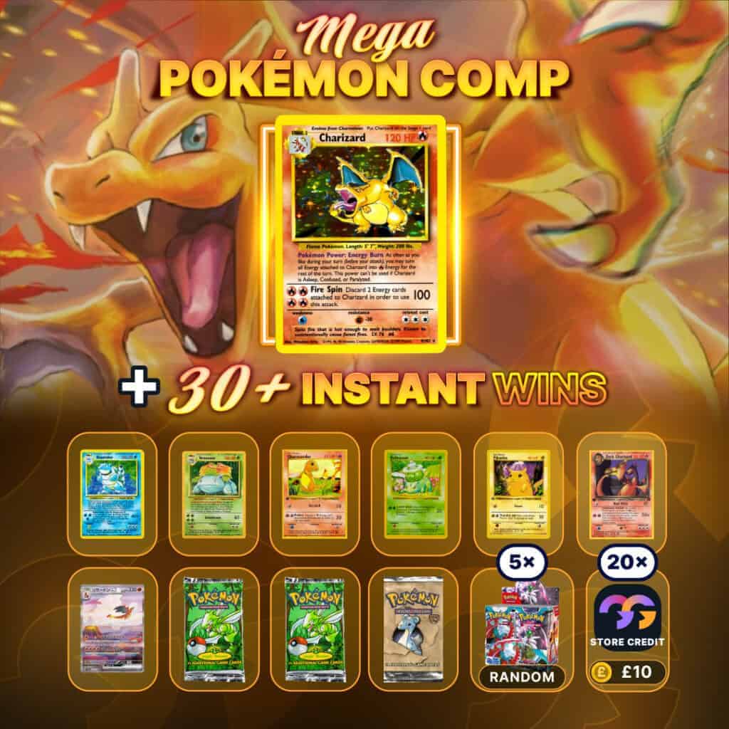 *AUTO DRAW* Mega £5k Pokémon Comp + Over 30 Instant Wins #7