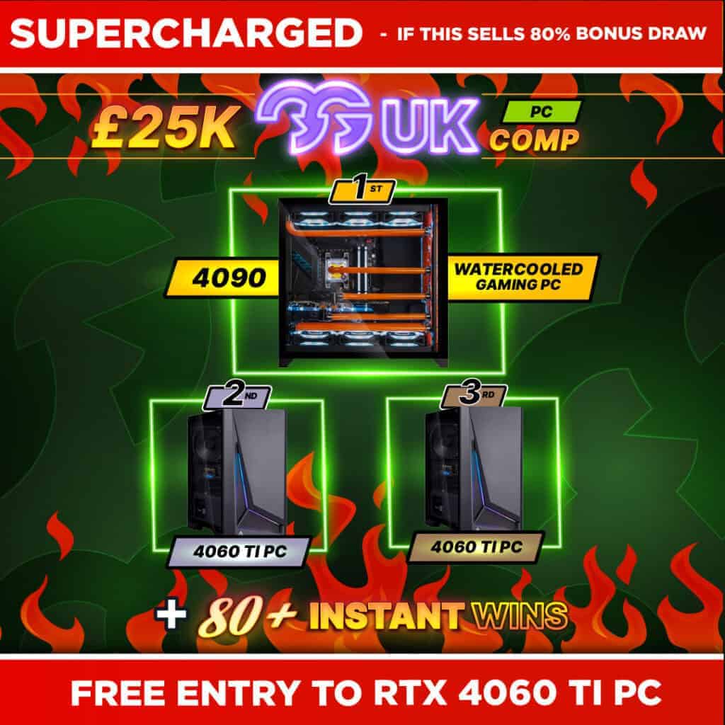 🔥 BOOSTED COMP🔥 £25K MEGA PC Comp + Over 85 Instant Wins #2