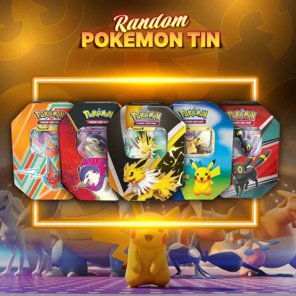 *AUTO DRAW* Random Pokémon TCG Tin #1