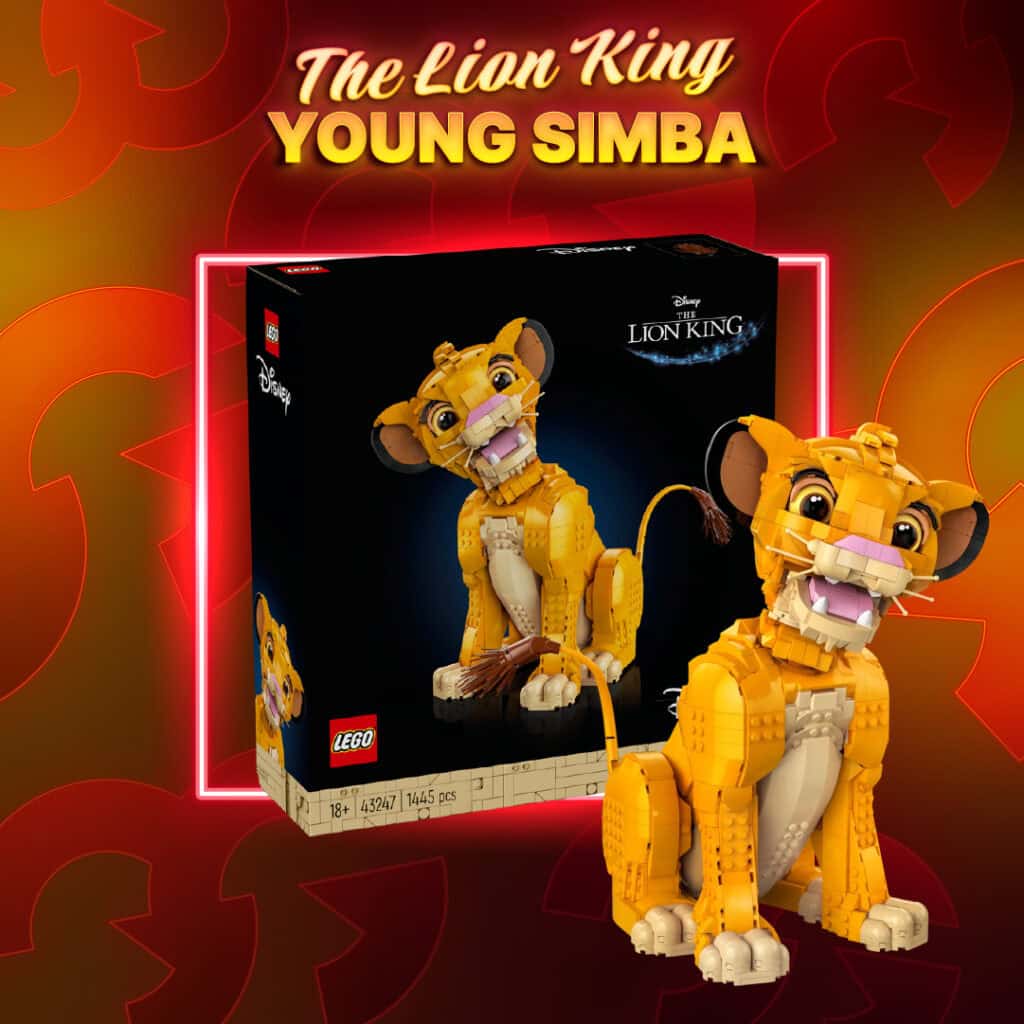 *AUTO DRAW* LEGO Young Simba The Lion King