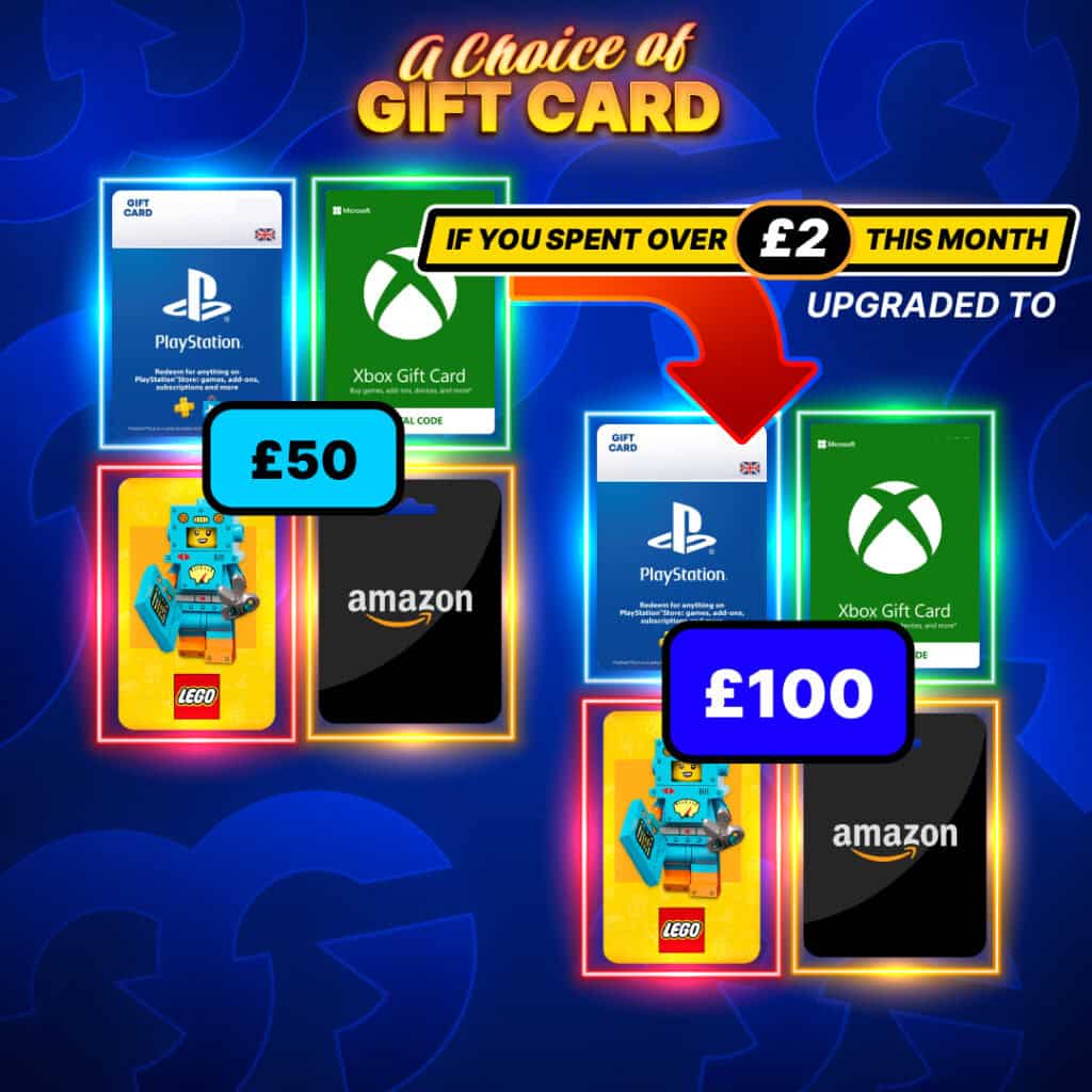 *FREE* You Choose £50 Gift Card #14