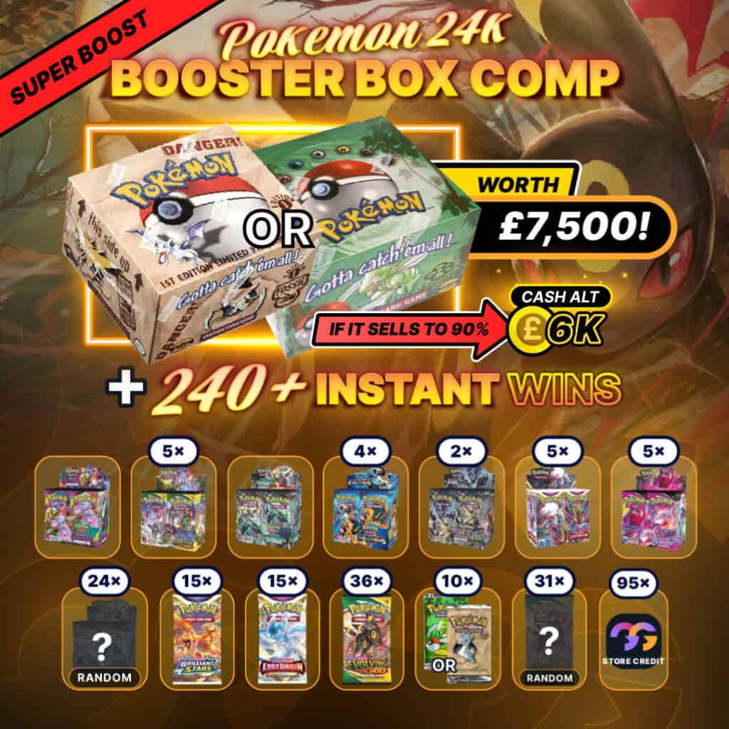 *AUTO DRAW* Pokémon £24k Booster Box Competition #1 - BOOSTED COMP