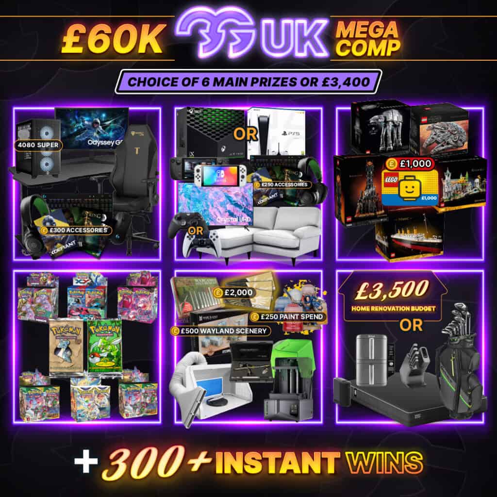 £60k GG Mega Comp + 300+ Instant Wins #1