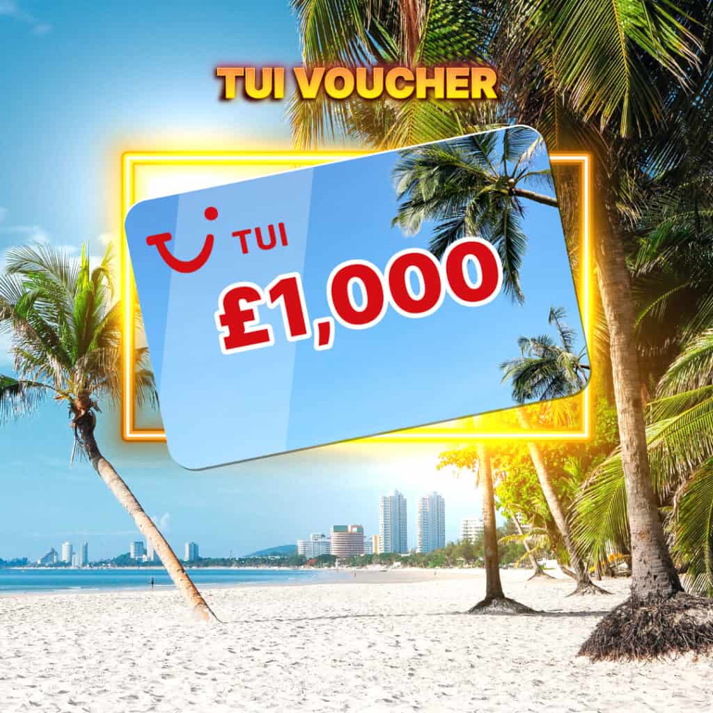 £1000 Tui Voucher #1