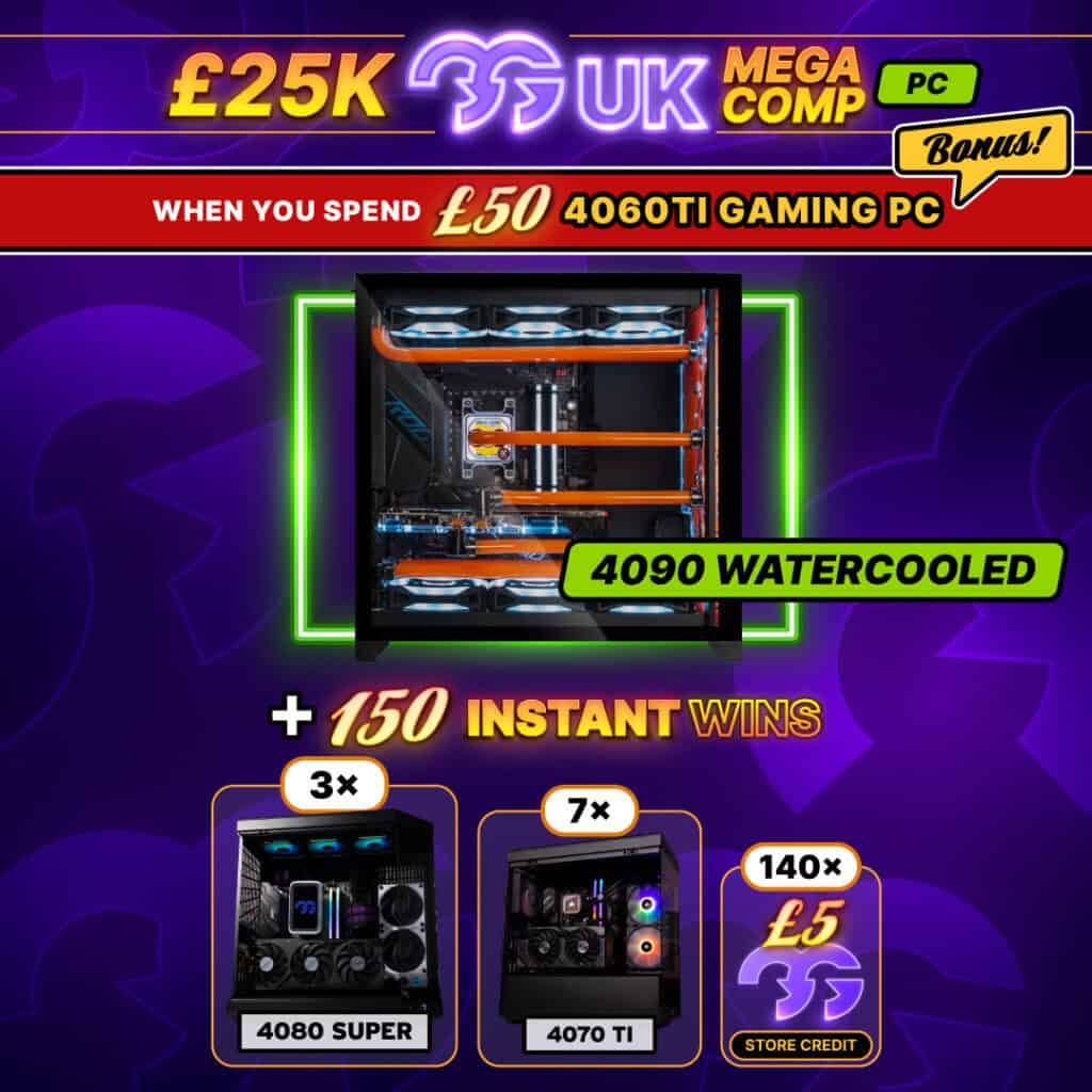 *AUTO DRAW* £25K MEGA PC Comp + Over 150 Instant Wins #1