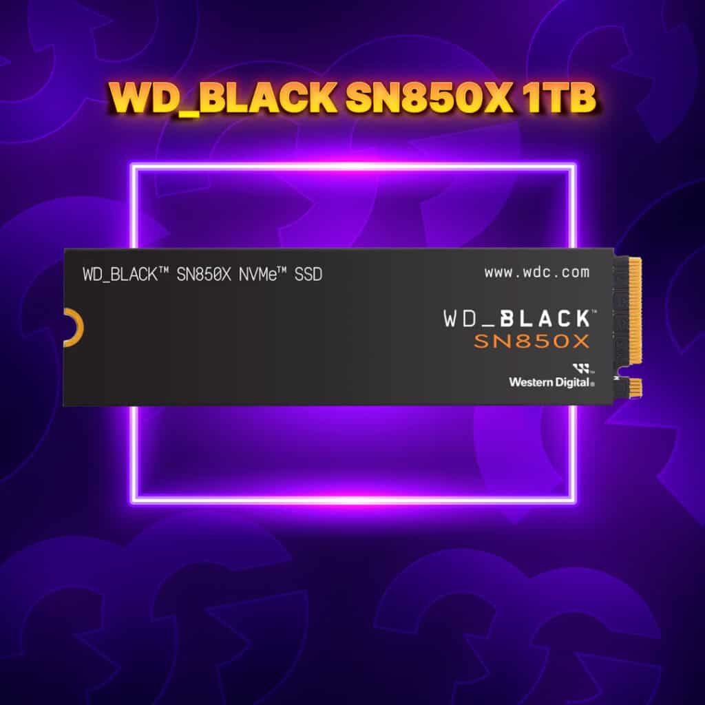 *AUTO DRAW* WD_BLACK SN850X 1TB NVMe M.2 SSD #1