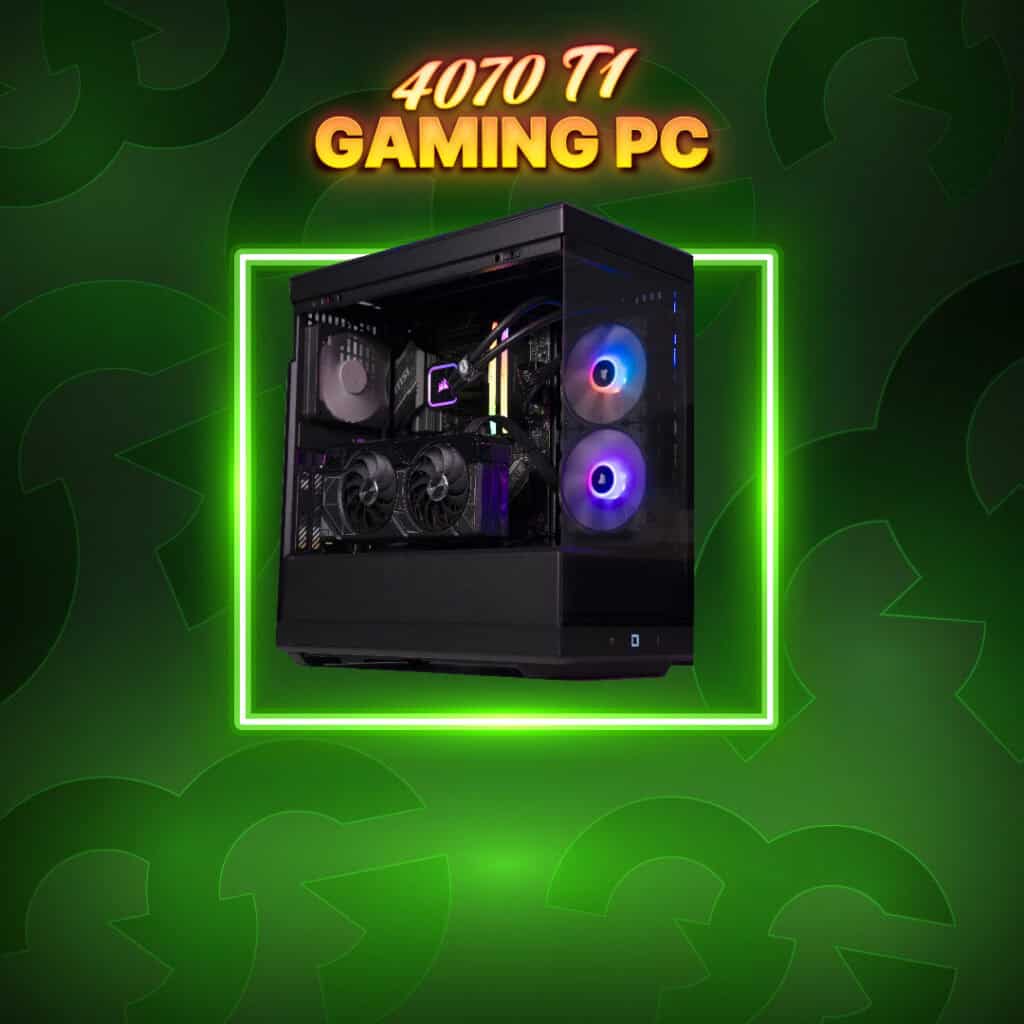 Hyte Y40 Ryzen 7600X 4070 Ti Gaming PC #1