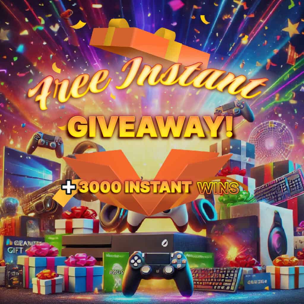FREE TO ENTER: Instant Wins Only!