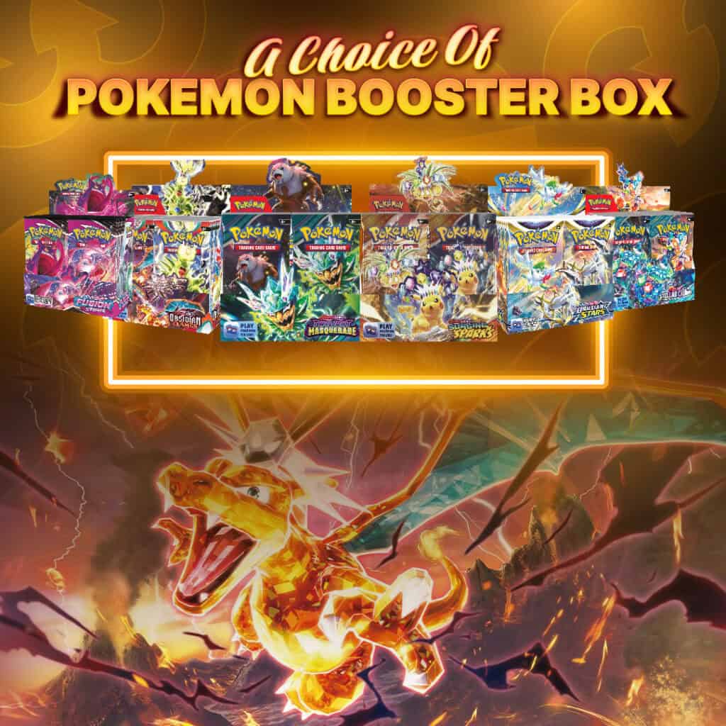 *AUTO DRAW* Pokémon TCG: Booster Box of Your Choice #52