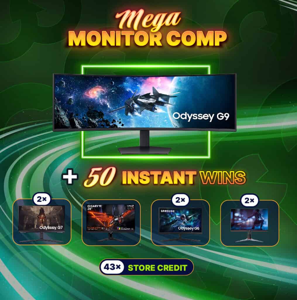 MEGA Monitor Comp + 50 Instant Wins! #1
