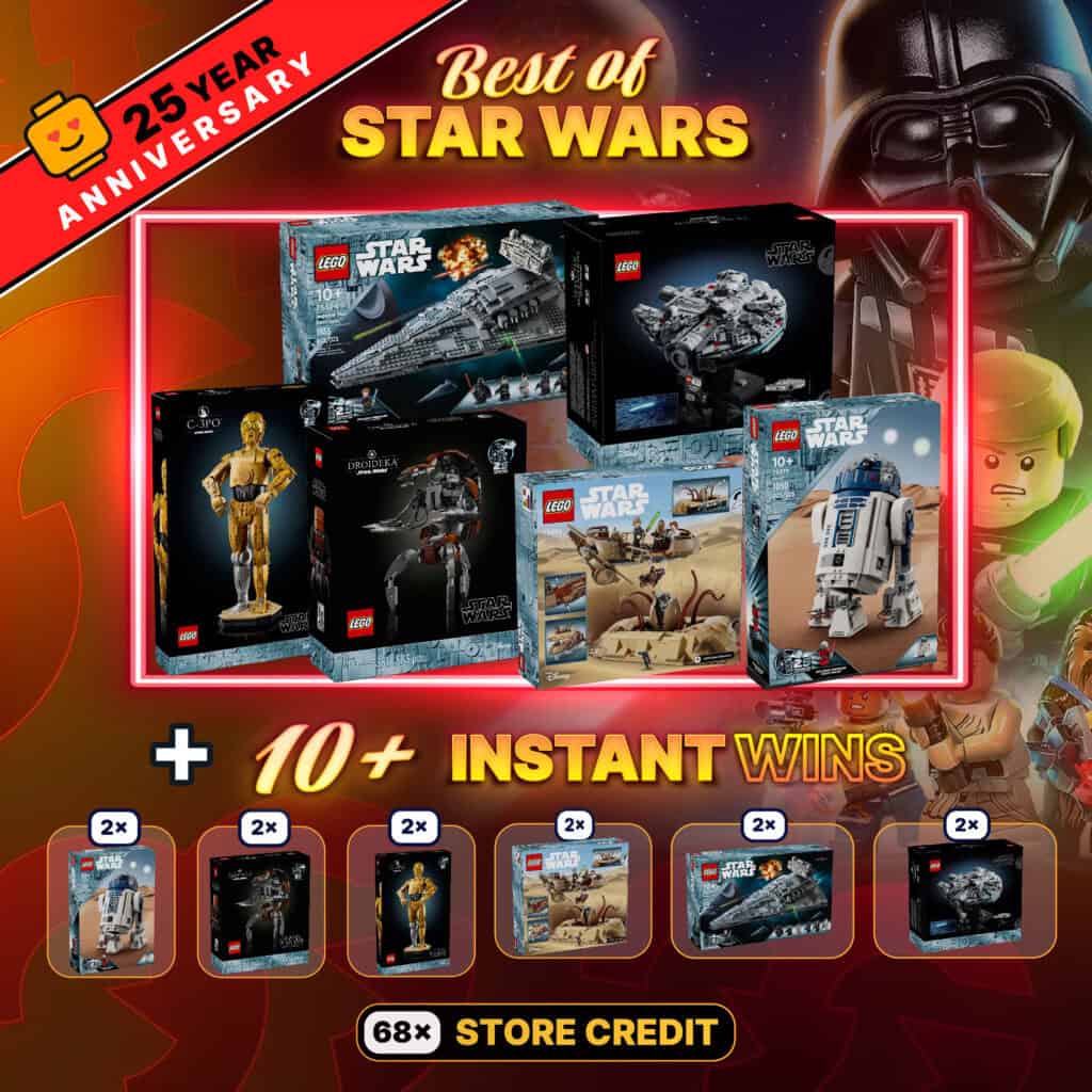 *AUTO DRAW* The Best of 25th Star Wars LEGO + 80 Instant Wins #1