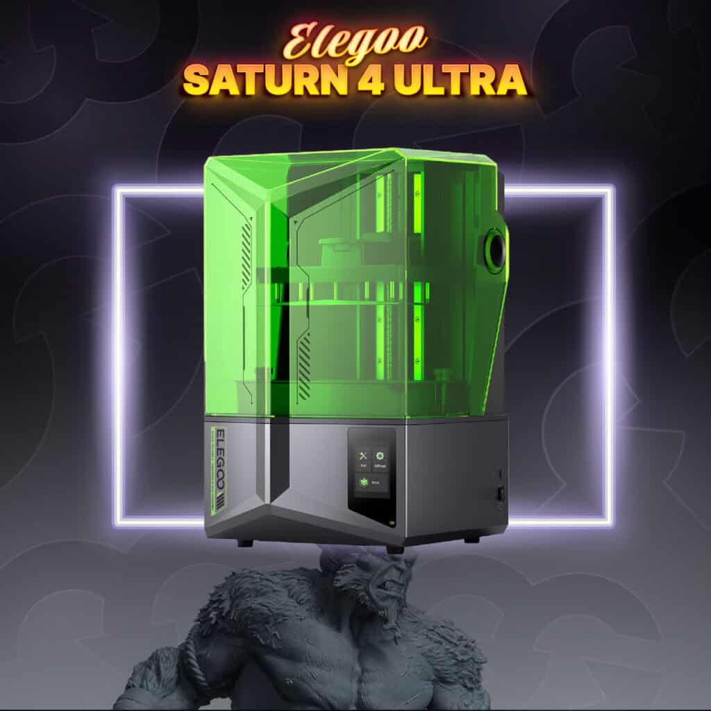 *AUTO DRAW* Elegoo Saturn 4 3D Printer #1