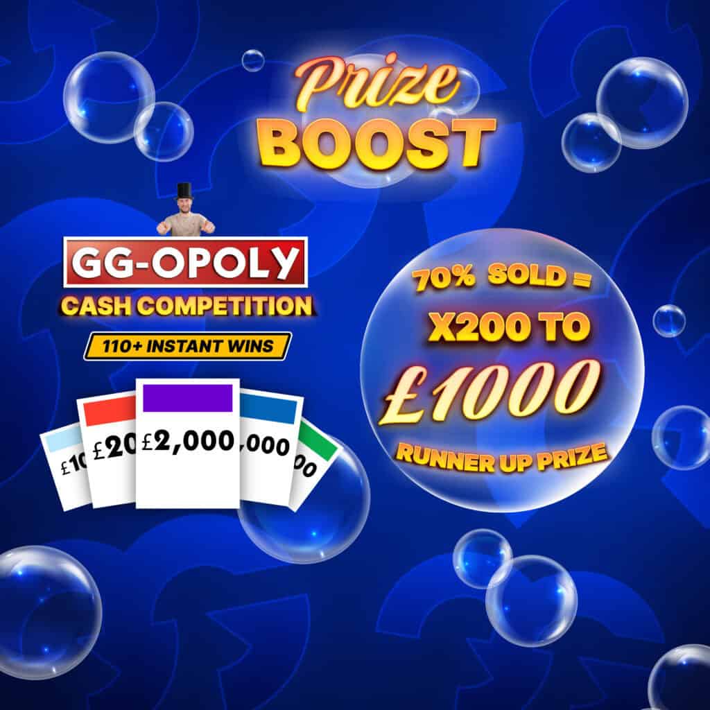 *AUTO DRAW* GG-opoly Mega Cash Comp #3 *BOOSTED*