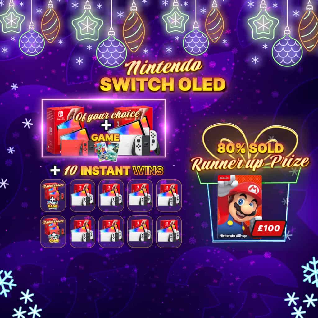 *AUTO DRAW* Nintendo Switch Special Edition OLED & Game + 10 Instant Wins #3 *BOOSTED*