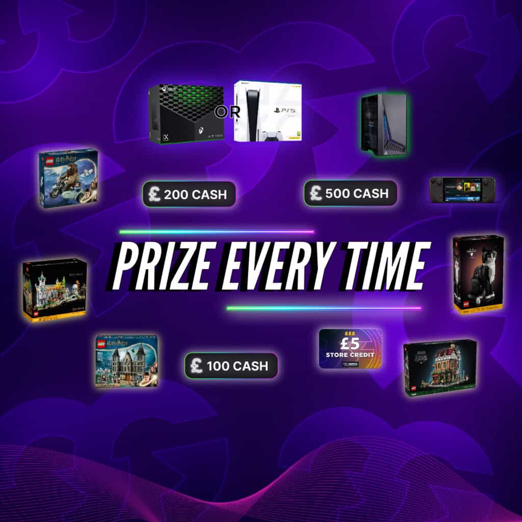 PRIZE EVERY TIME - 1,000 Instant Wins #1