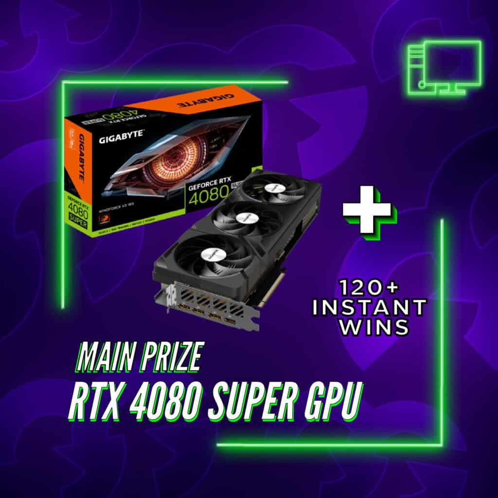 Gigabyte GeForce RTX 4080 Super GPU+ 100+ Instant Wins #3