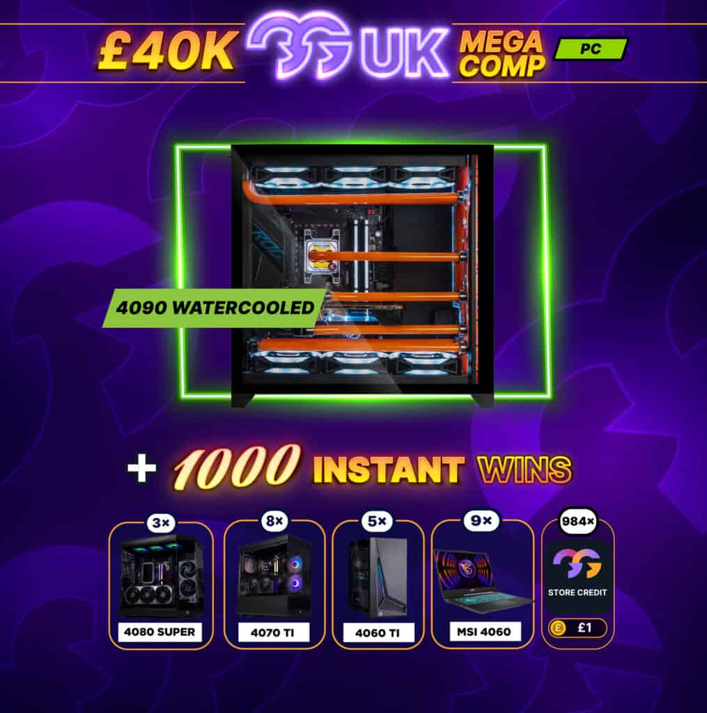 £40K MEGA PC Comp + 1000+ Instant Wins #1