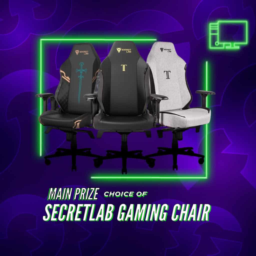 *AUTO DRAW* Choice of SecretLab Gaming Chair (Up to £600) #1