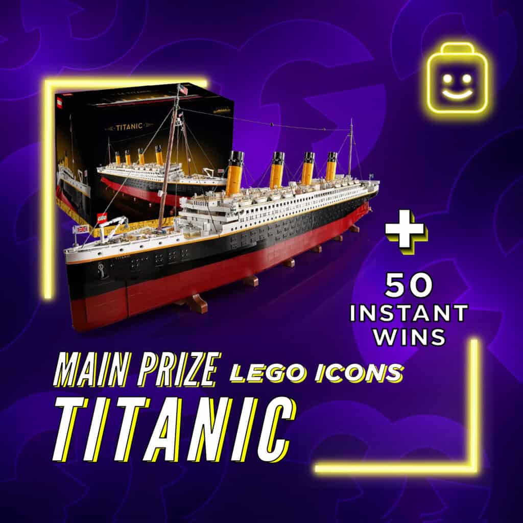 *AUTO DRAW* Lego Icons + 50 Instant Wins #1