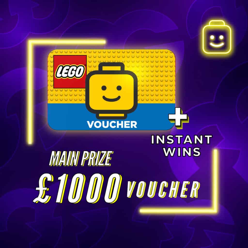 £1000 LEGO Voucher + Instant Wins #24