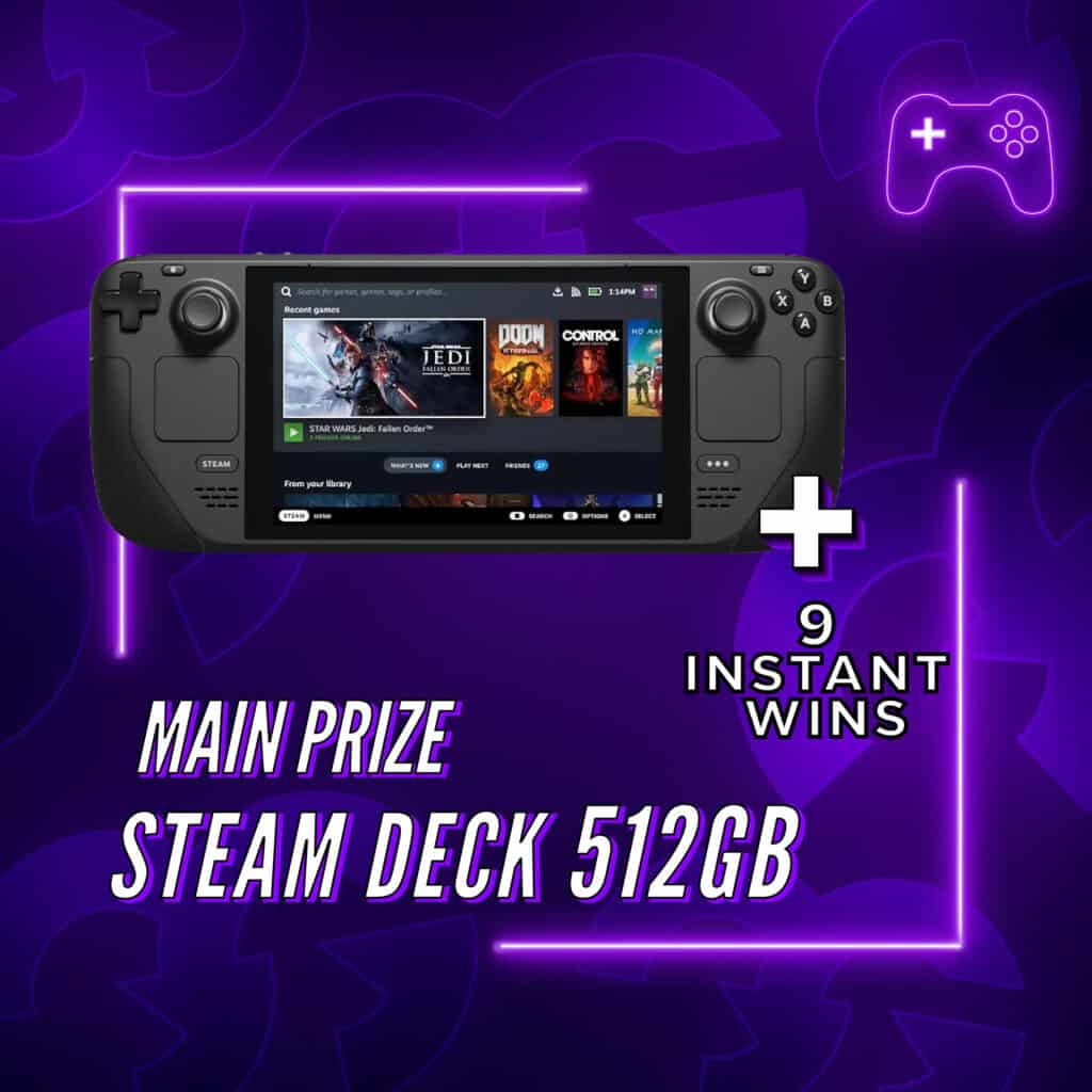 Steam Deck 512GB + Instant Wins #1