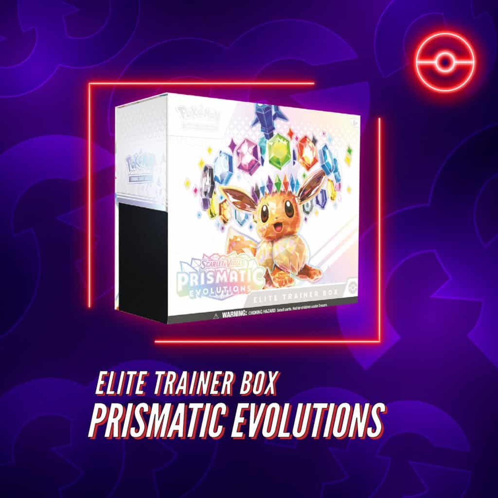 Pokemon Prismatic Evolutions Elite Trainers Box #1