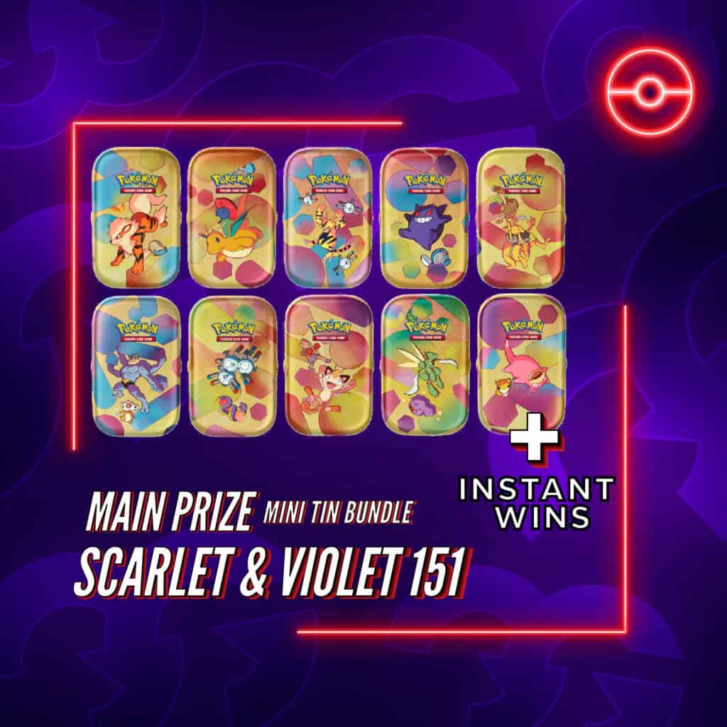 Pokémon Mini Tin Bundle + Instant Wins #2