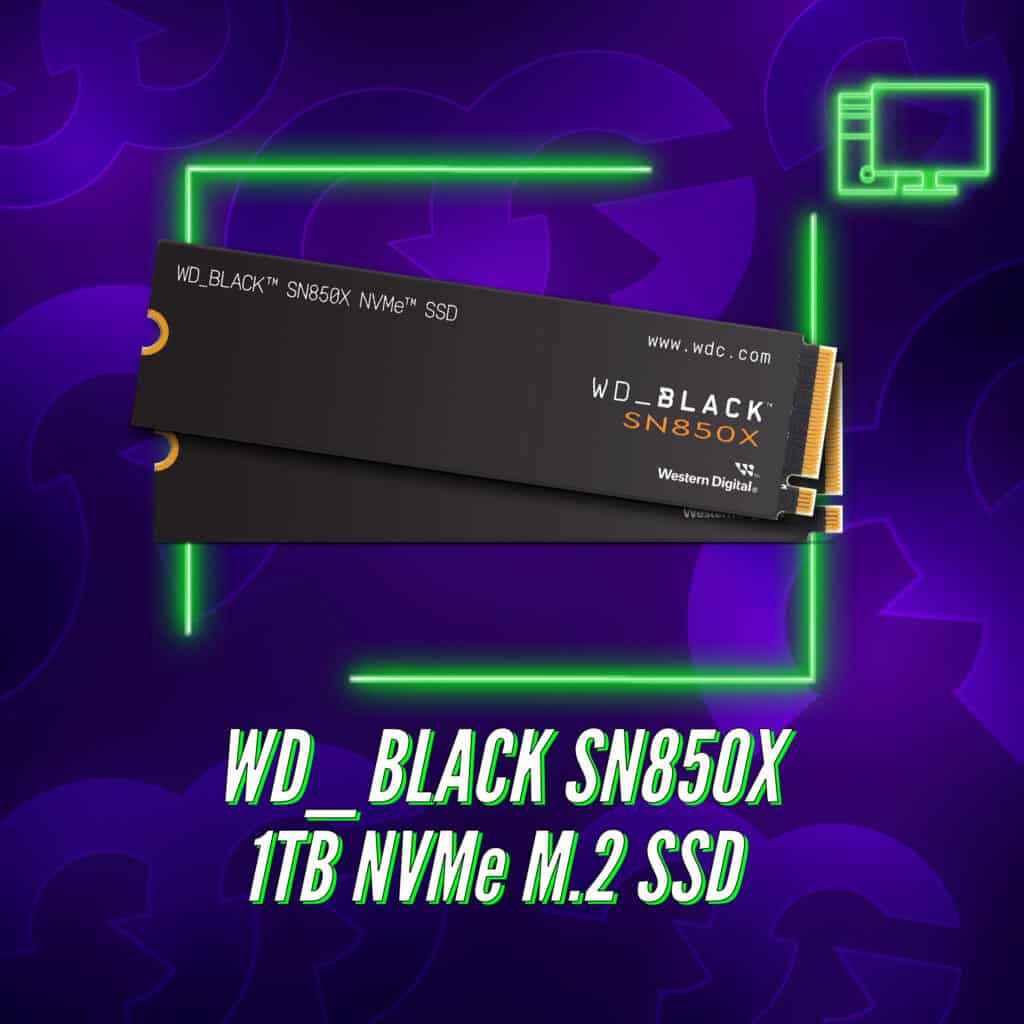 *AUTO DRAW* WD_BLACK SN850X 1TB NVMe M.2 SSD #9