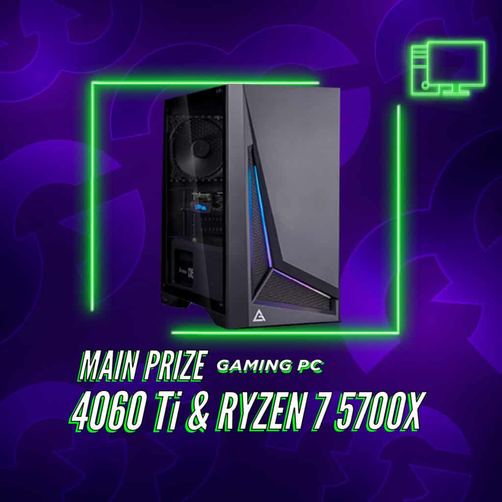 *AUTO DRAW* NVIDIA GeForce RTX 4060 Ti and AMD Ryzen 7 5700X Gaming PC #111