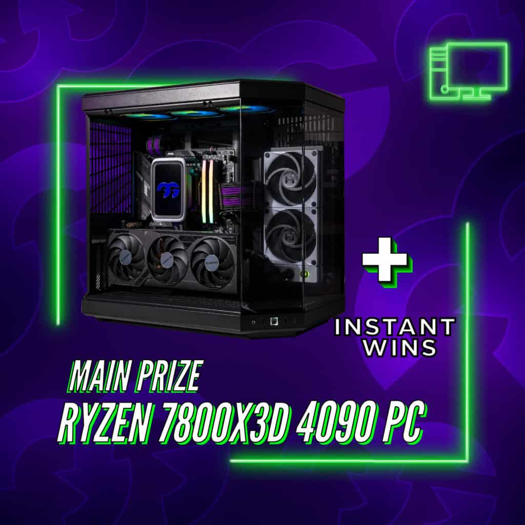 Hyte Y60 Ryzen 7800X3D 4090 Gaming PC + Instant Wins #5