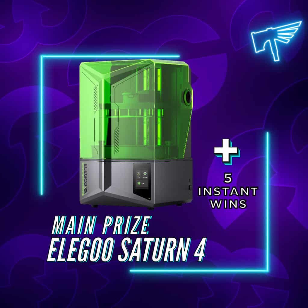 Elegoo Saturn 4 Ultra + Instant Wins #1