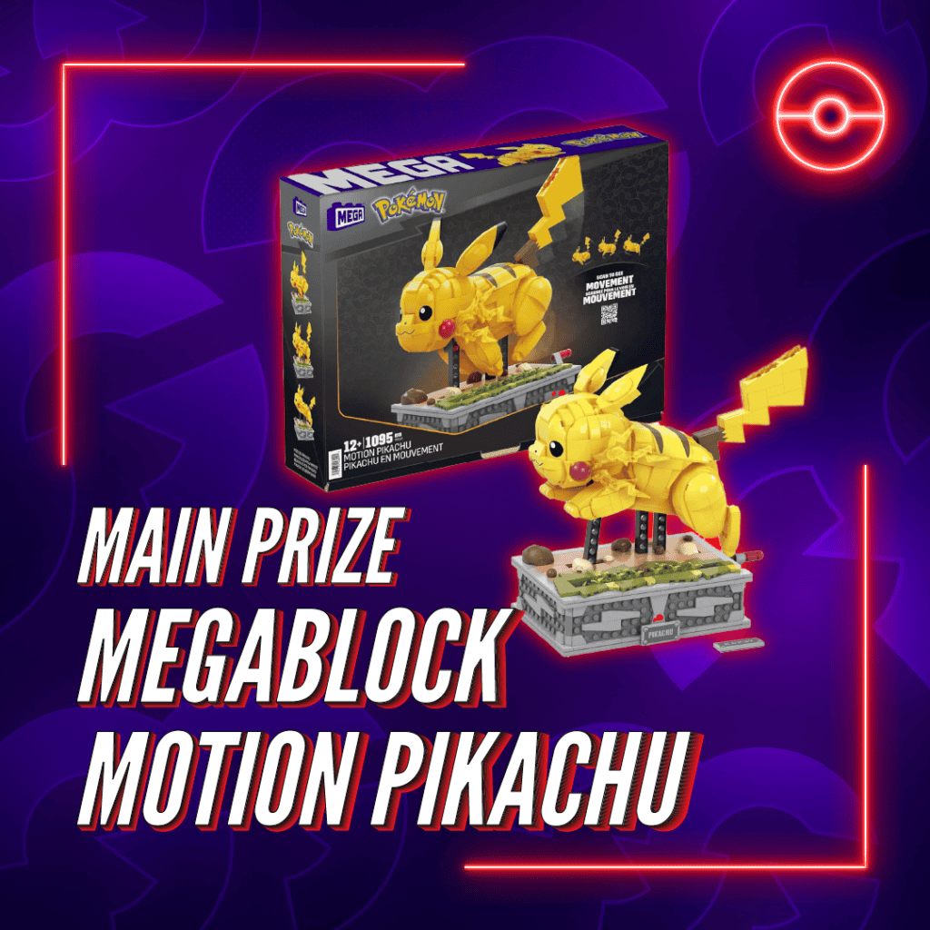 Mega Block Pokémon Motion Pikachu #1