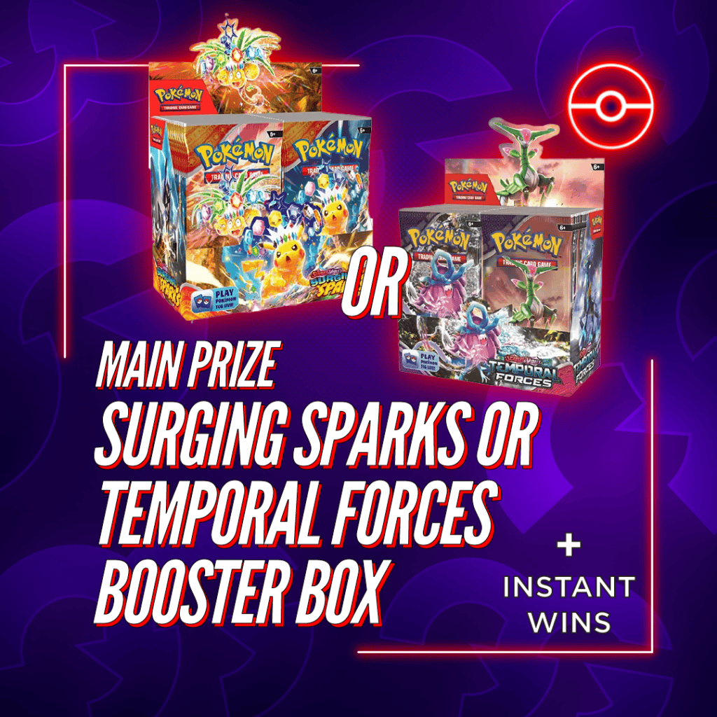 Surging Sparks or Temporal Forces Booster Box + Instant Wins #1