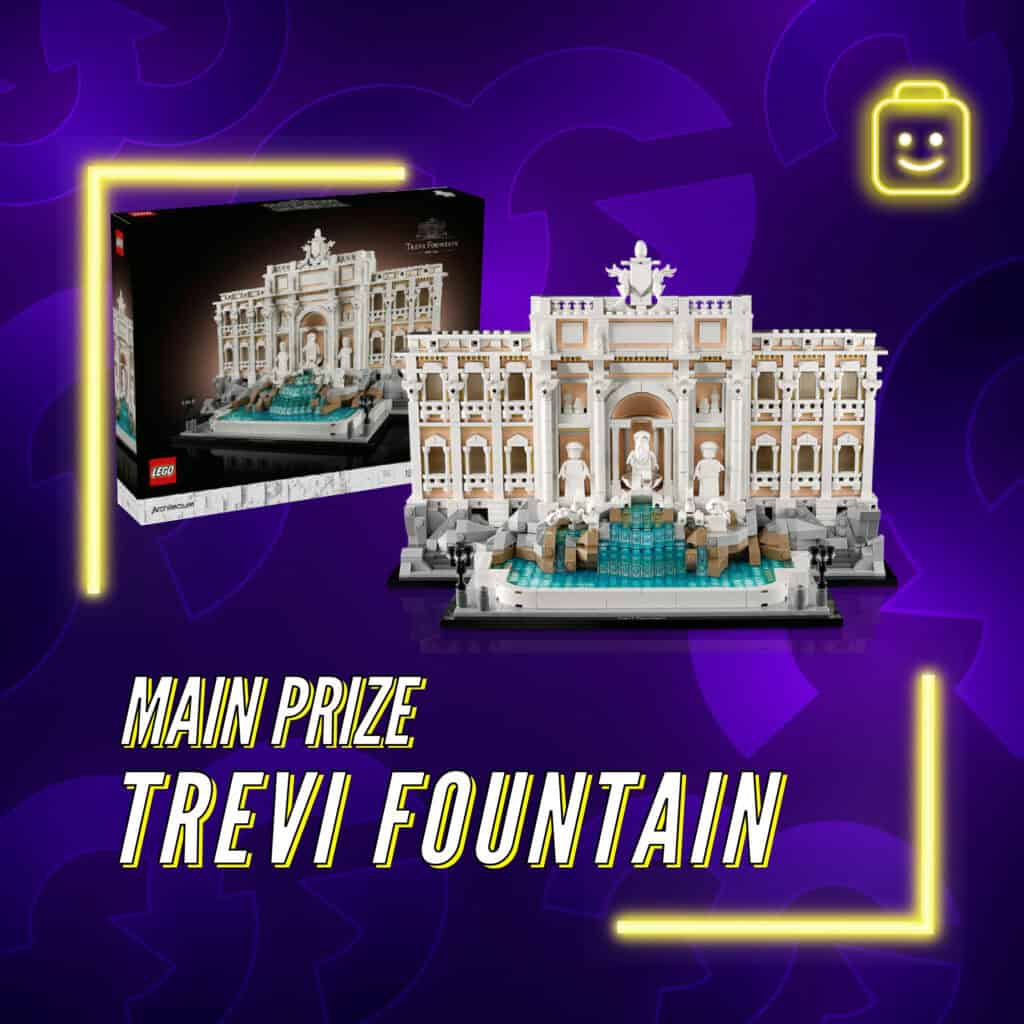 LEGO Trevi Fountain #1
