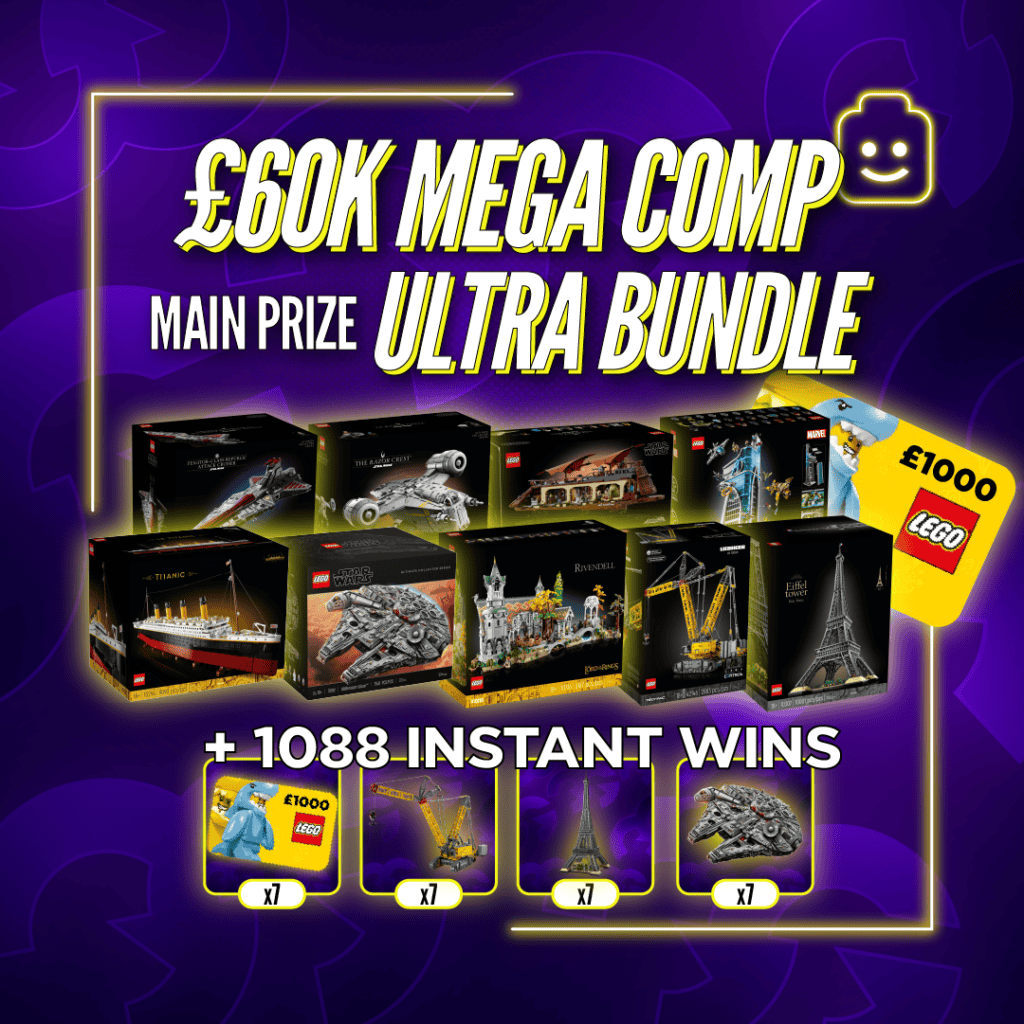 £60K MEGA LEGO Comp +1000 Instant Wins #1