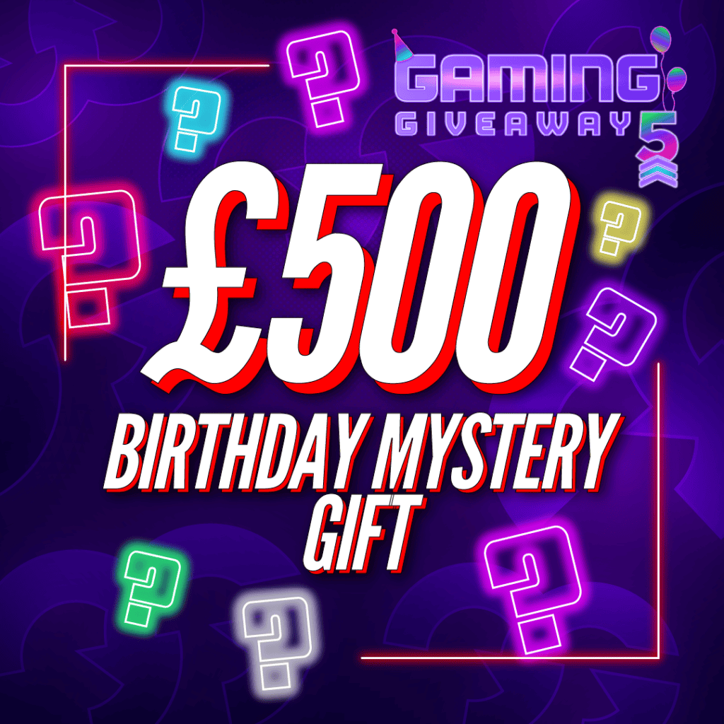 *REDUCED ODDS* £500 Mystery Gift #1