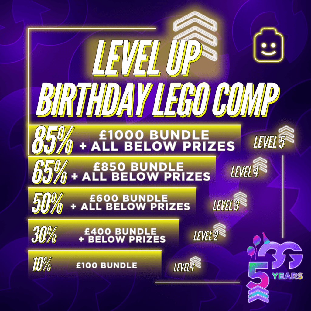 Level Up LEGO + Instant Wins #1