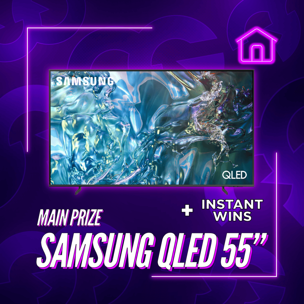 Samsung QLED 55" + Instant Wins #1