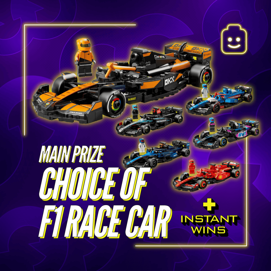 Choice of F1 Car + Instant  Wins #1