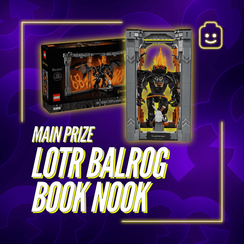 The Lord of the Rings: Balrog Book Nook #1