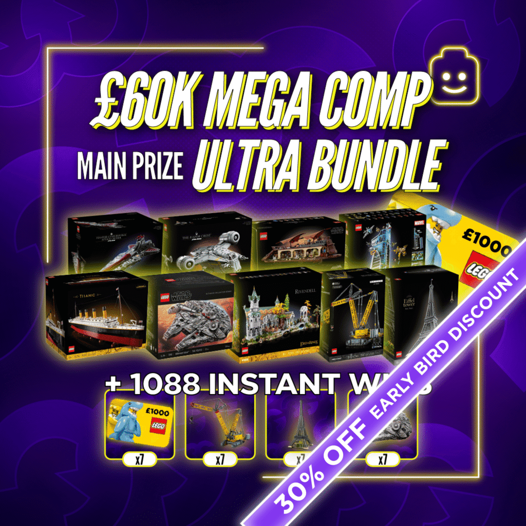£60K MEGA LEGO Comp +1000 Instant Wins #2