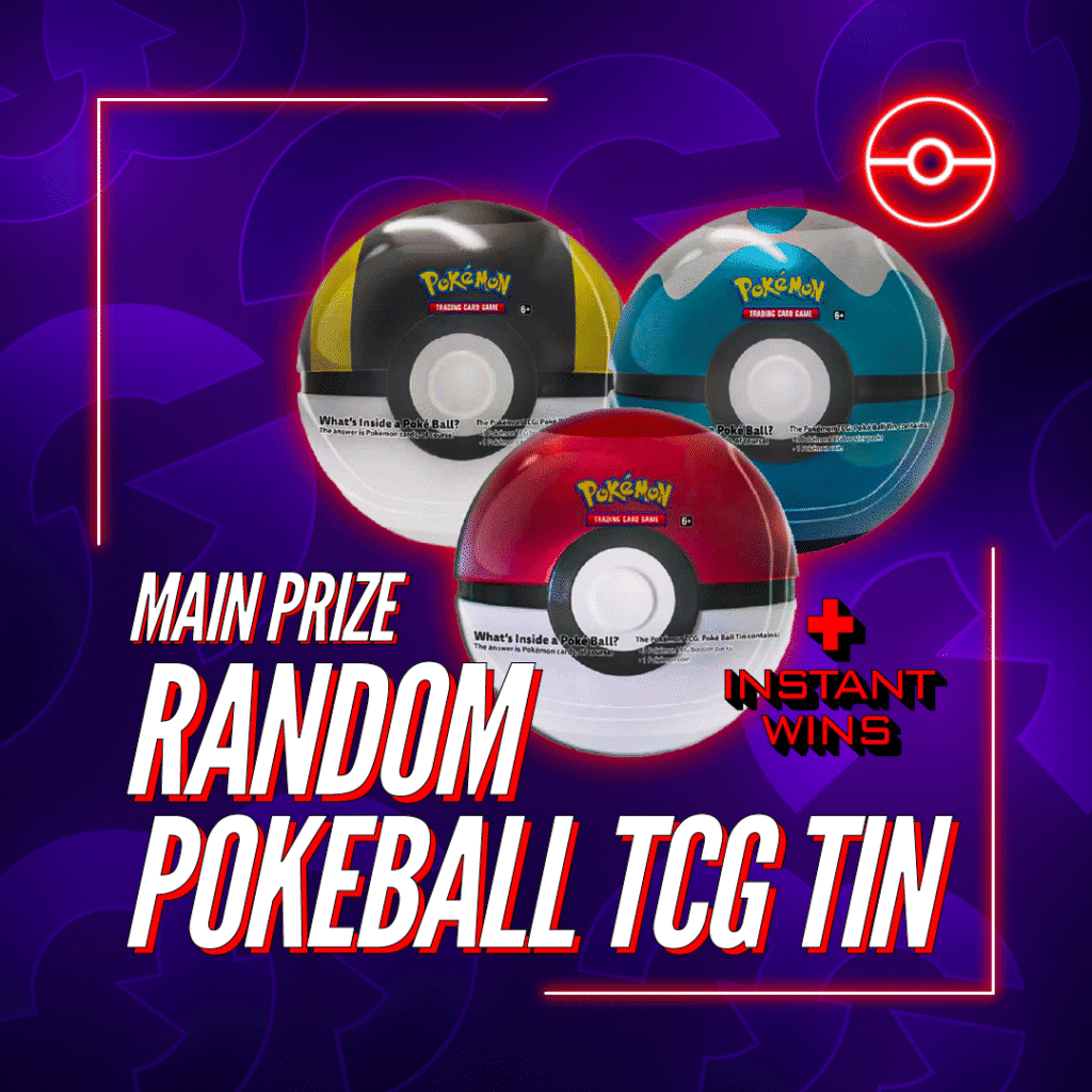Random Pokemon Ball Tin + Instant Wins #1