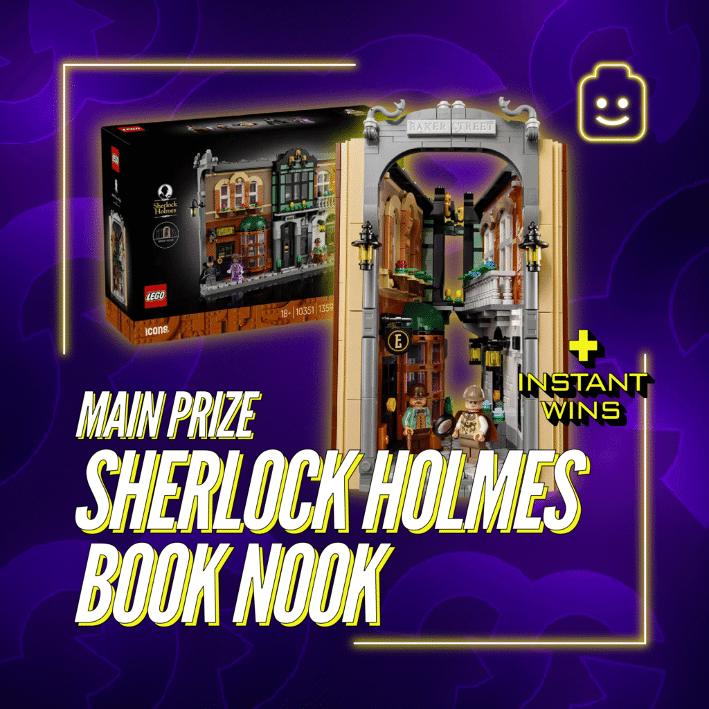 Sherlock Holmes Book Nook + Instant Wins #1