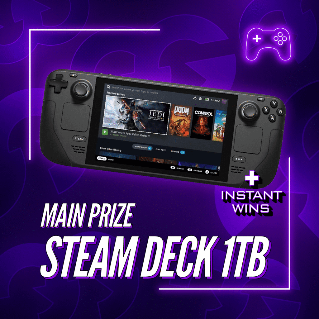 Steam Deck 1TB + Instant Wins #1