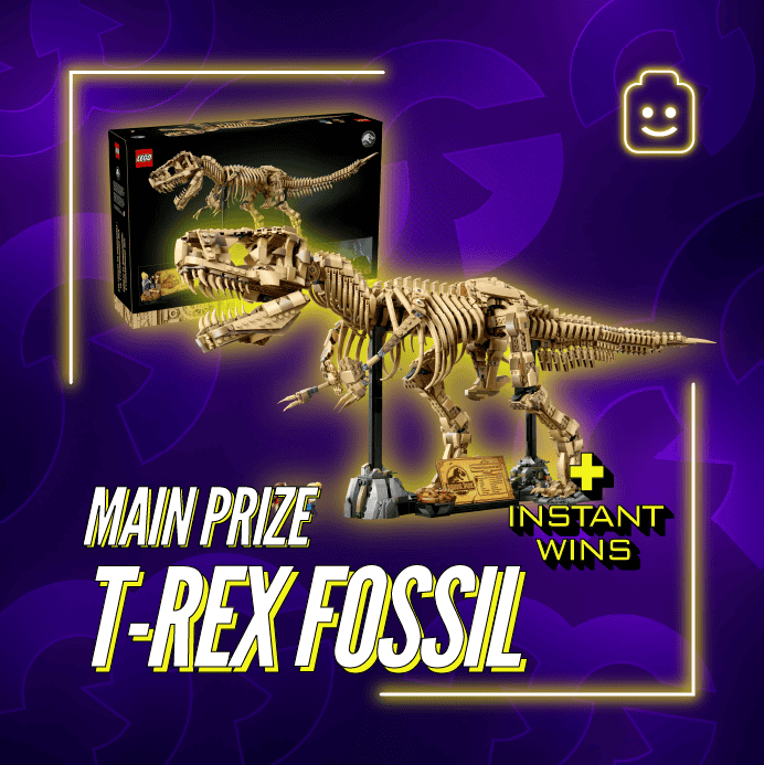 Lego Dinosaur Fossils: Tyrannosaurus Rex + Instant Wins #1